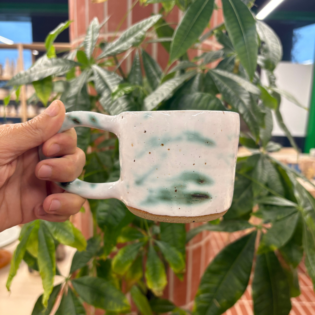 Handmade Mug, Ocean Glaze