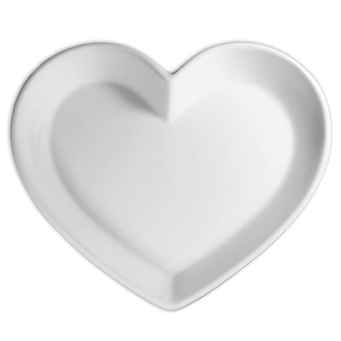 Heart Plate, Big - 26cm
