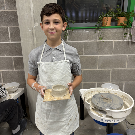 Children's Pottery Wheel Throwing | 1.5 Hours
