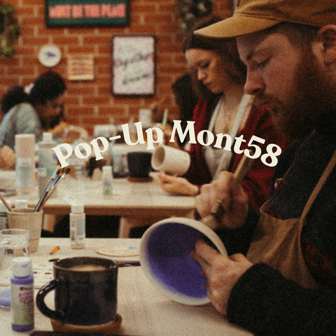 Pottery Painting Pop-Up at Mont58 Café