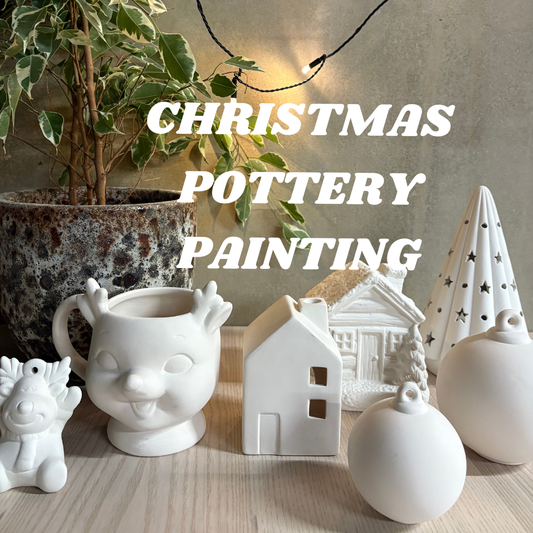 Christmas Pottery Painting BYOB