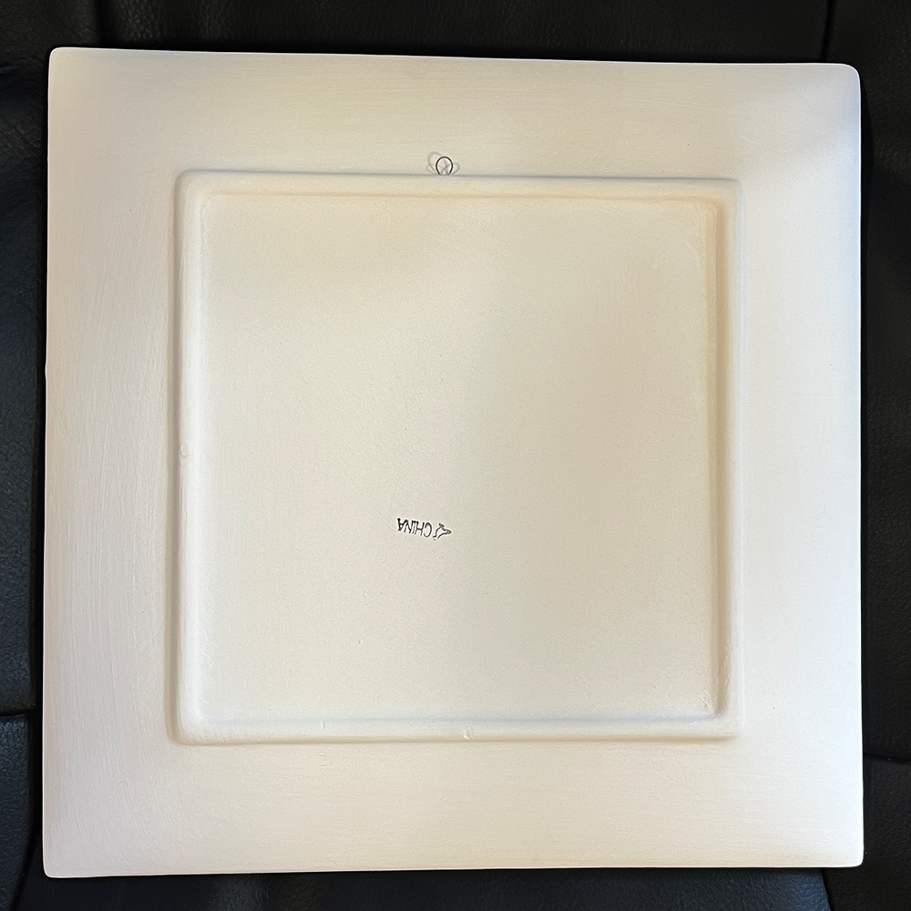 Metro Hanging Square Plate