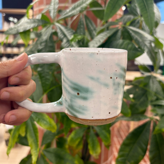 Handmade Mug, Ocean Glaze