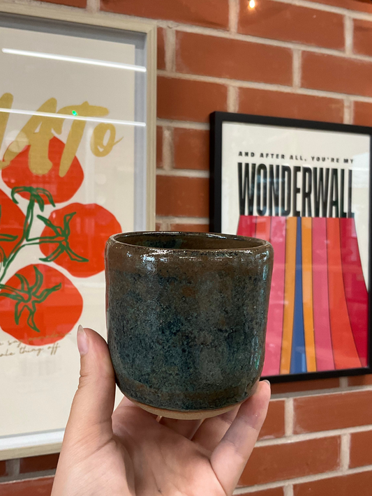 Medium Handmade Blue Pot/Cup