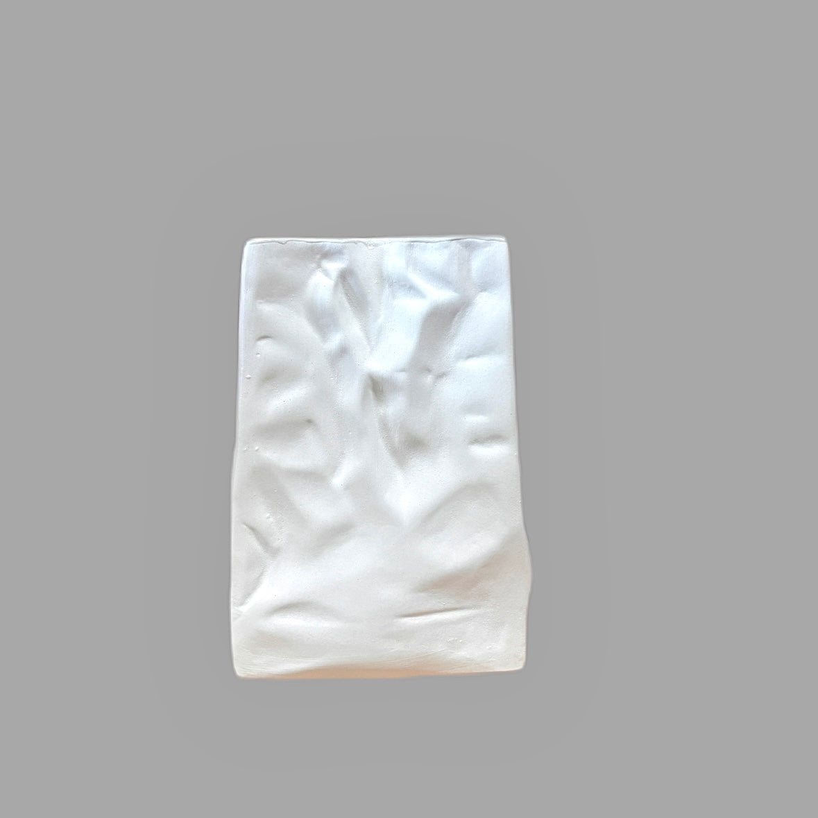 Paper bag vase