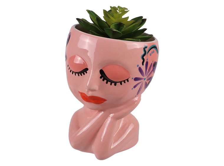 Flirty Face Planter/Vase