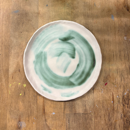 Side Plate, Ocean Glaze