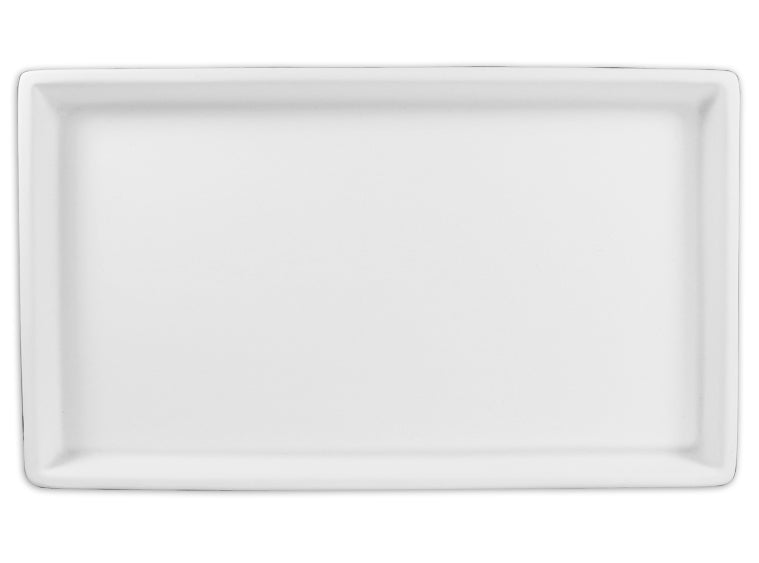 Rectangular hanging plate