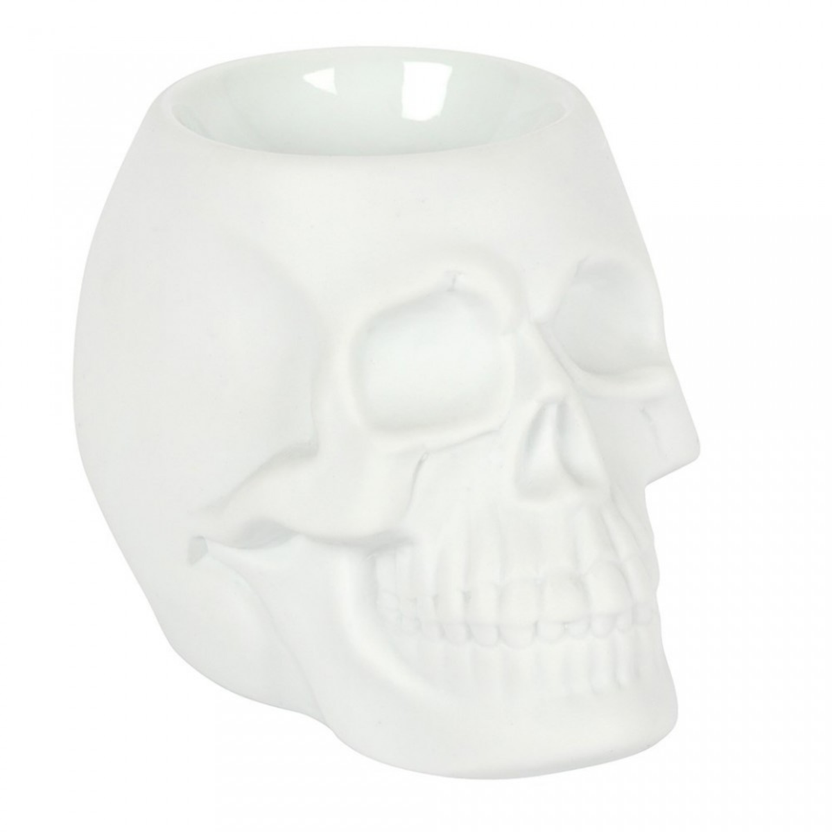 Skull Tea Light Holder, W6.5 x H8 cm