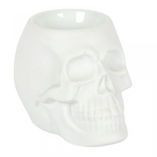 Skull Tea Light Holder, W6.5 x H8 cm