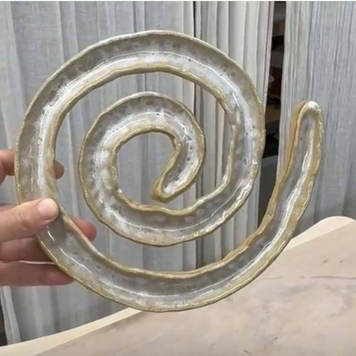 Make A Spiral Olive Ceramic Dish I 1.5 Hour Workshop